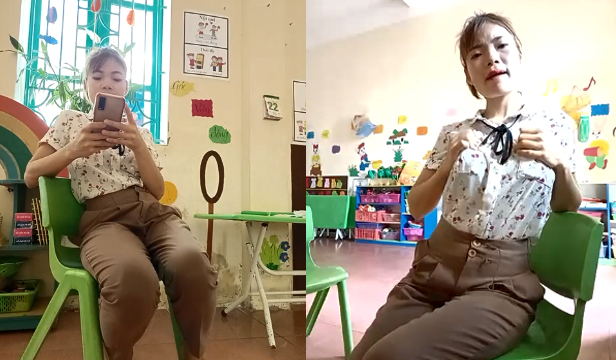 Cô giáo mầm non quay clip thủ dâm trong giờ học 5