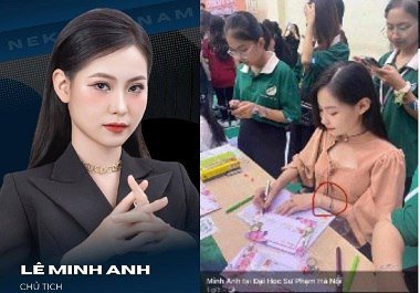Lê Minh Anh Cô giáo đại học sư phạm